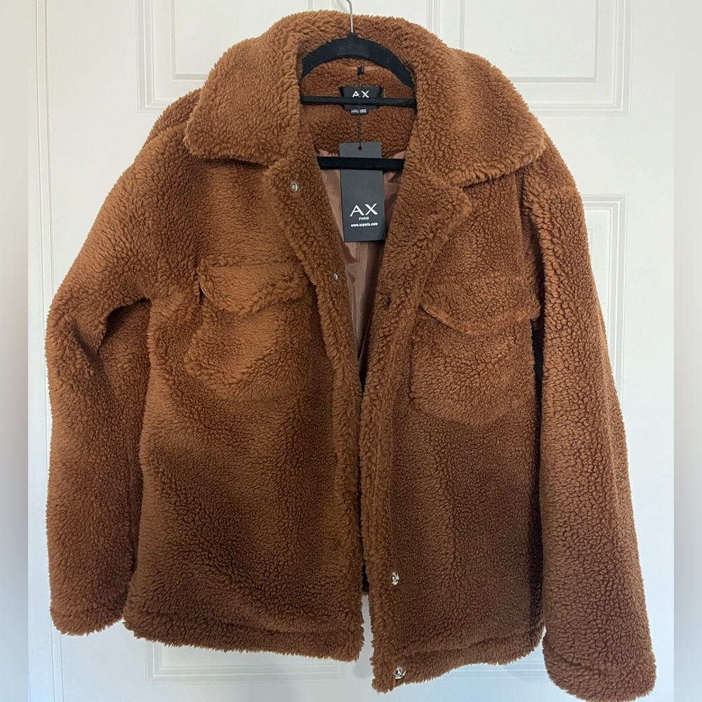 ASOD brown teddy coat.
